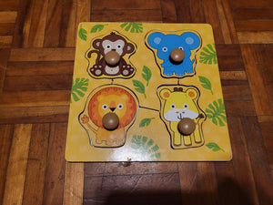 Zoo animal puzzle