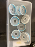Pieces - Plastic - Water Jug - Lids/ Rings