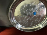 Tray - Plastic - Round - Metallic