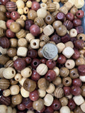 Beads - Wood -  Spherical