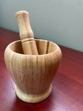 Mortar and Pestle - Marble/Wood