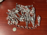 Plastic - Reflective Chandelier Pieces