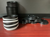 Cup with Lids - Plastic - Take out  - Clear
