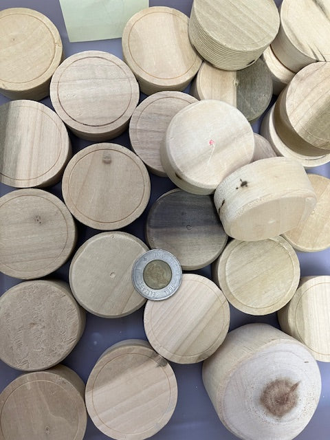 Wood Rounds - Thick