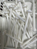 Pillars - Plastic  - Greek Columns/ Cake Tier Pillars - White