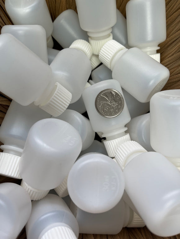 Bottles With Lids Small Sample