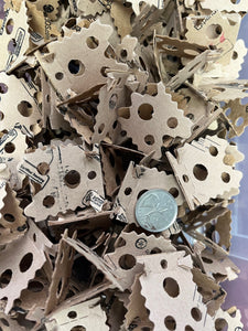 Cardboard triangles