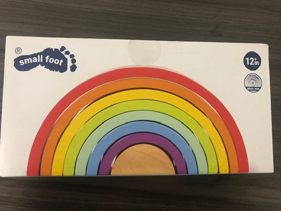 wooden rainbow