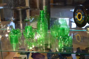 Pieces - Plastic - Bottle - Green