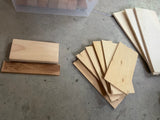 Blocks / Boards - Wood - Thin - Shaped