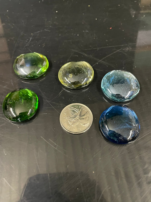 Gems - Glass - Large - Coloured