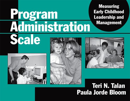 Program Administration Scale: Measuring Early Childhood Leadership And Management