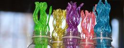 Wavy Coloured Toothpicks