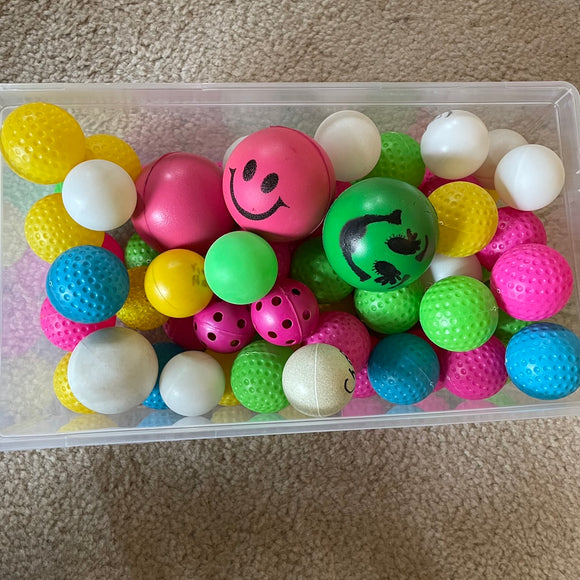 Balls- Round - Assorted