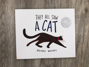 They All Saw A Cat (Cat Books for Kids, Beginning Reading Books, Preschool Prep Books)