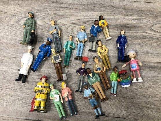 Assorted Community People Dolls