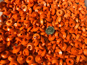 Pegs - Plastic - Orange