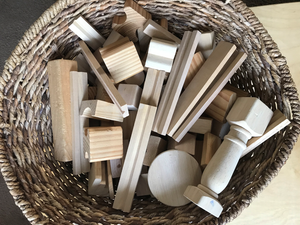 Small Mixed Wooden Blocks