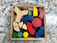 22 pcs Wood Block Set