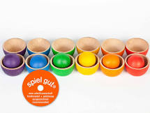 Grapat Wooden Bowl And Ball Set