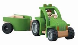 Wooden Tractor