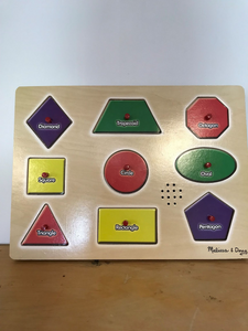 M & D Shape and Sound Puzzle