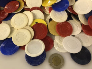 Poker Chips - Solid Colour