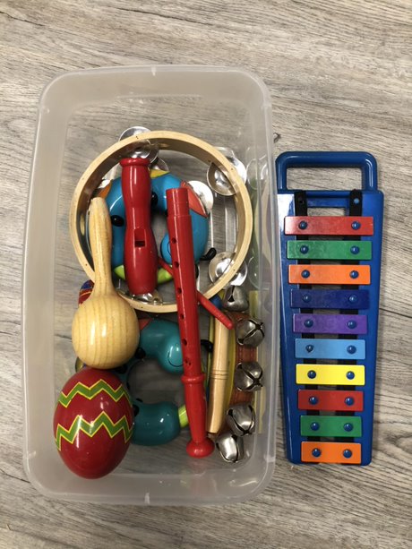 Small Assorted Wooden Instruments