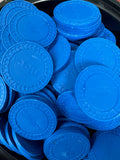 Poker Chips - Solid Colour