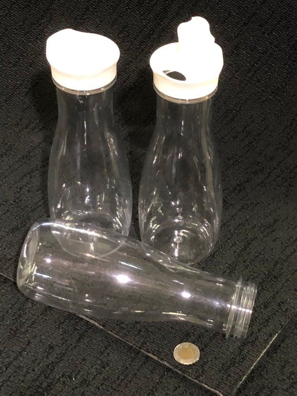 Bottle with Pour Lid - Plastic