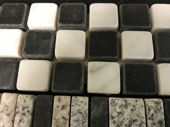 Tiles - Square - Black and White