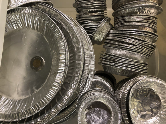 Plates - Pie - Aluminum/Tinfoil