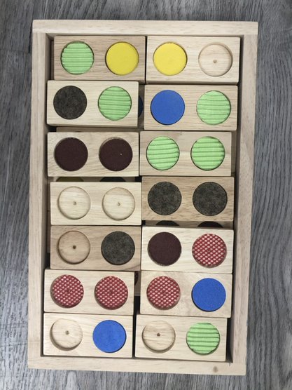 Wooden Pattern Dominos