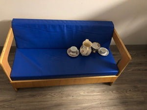 Wooden toddler sofa